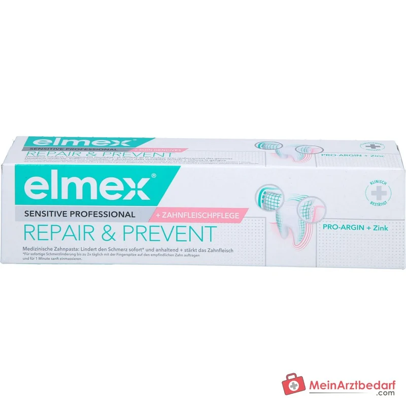 elmex Sensitive Professional Repair & Prevent Arginin / Zink Zahnpasta, 75 ml