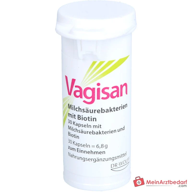 Vagisan Milchsäurebakterien mit Biotin Kapseln, 30 St.