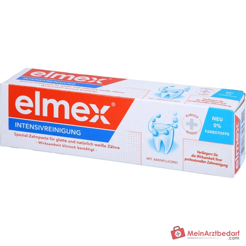elmex Intensivreinigung Olaflur Zahnpasta, 50 ml