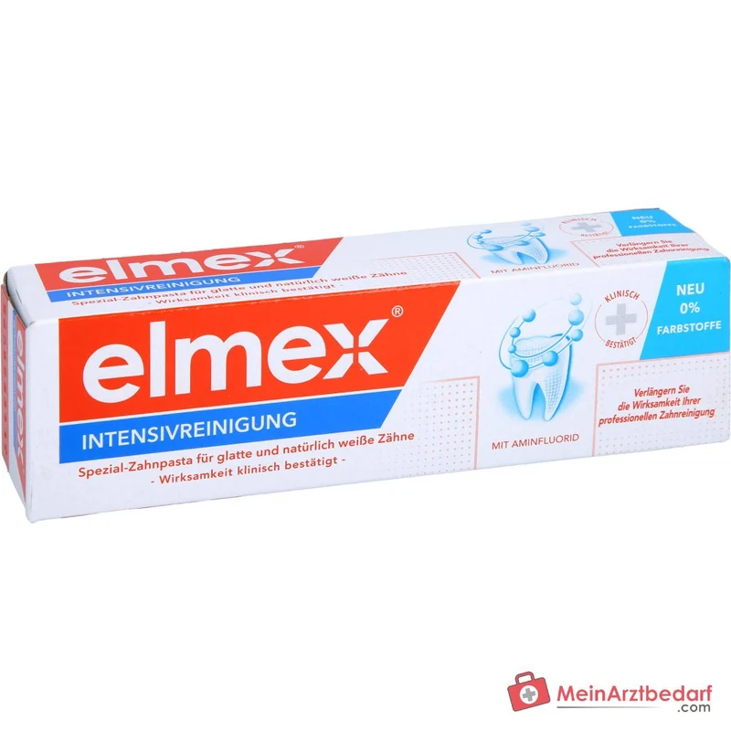 elmex Intensivreinigung Olaflur Zahnpasta, 50 ml