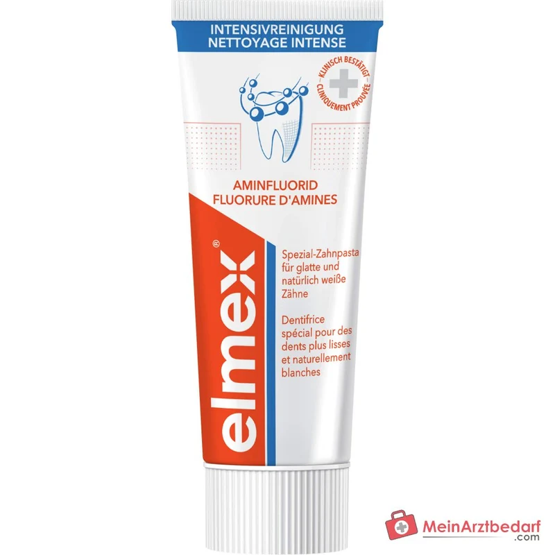 elmex Intensivreinigung Olaflur Zahnpasta, 50 ml