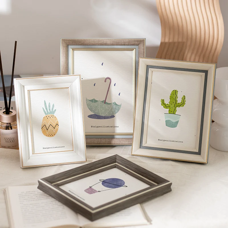 Dekorative Pflanzenkunstrahmen für Zuhause