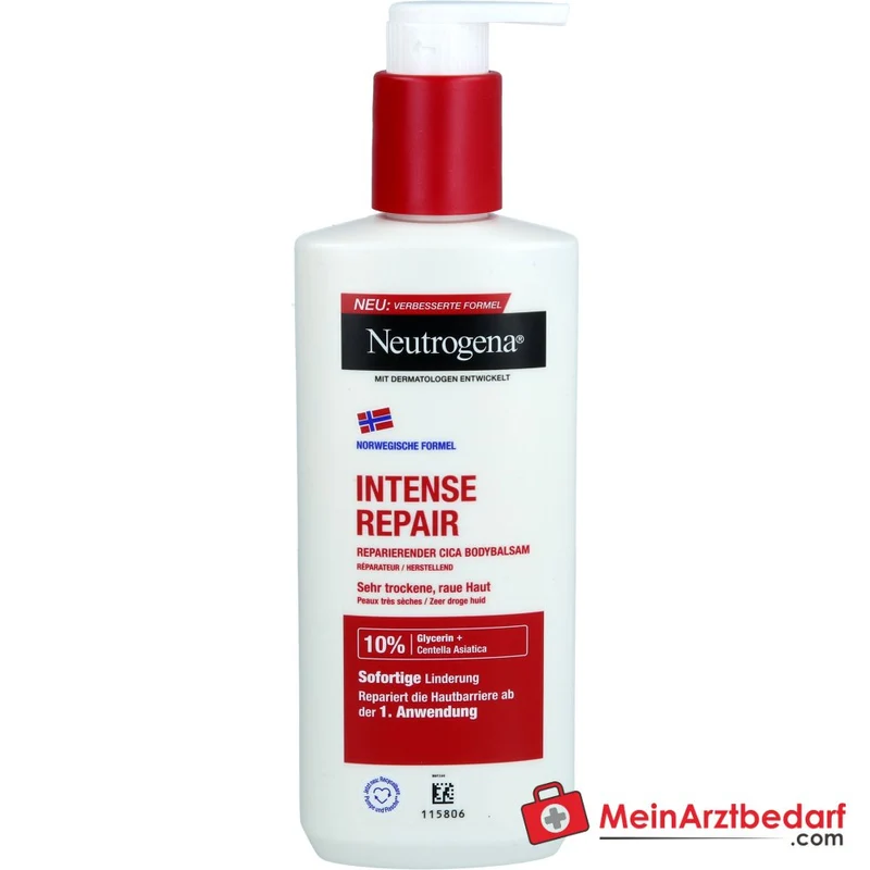 Neutrogena Intense Repair CICA Bodybalsam, 250 ml