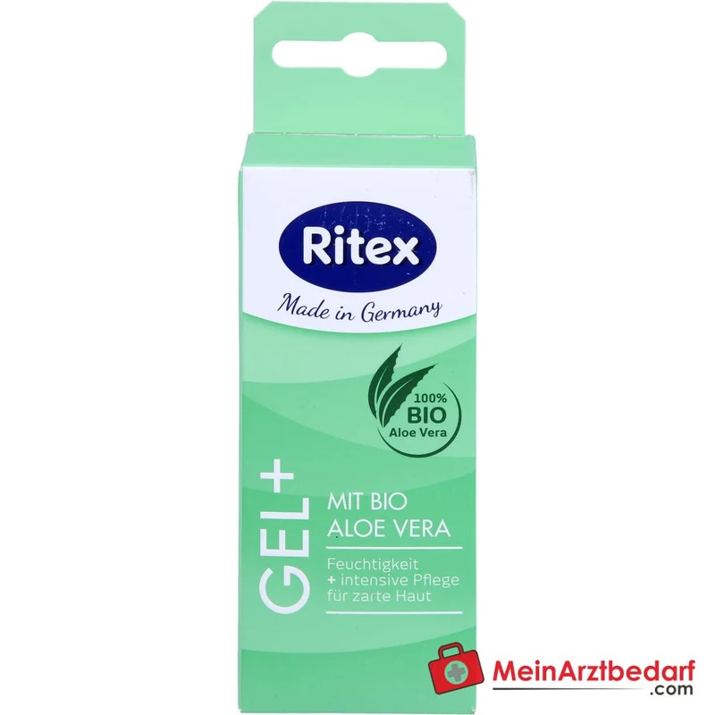Ritex GEL+ Gleit- und Massage Gel mit Aloe Vera, 50 ml