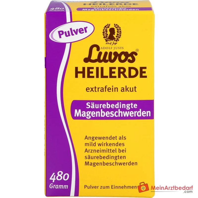 Luvos Heilerde extrafein akut Pulver, 480 g