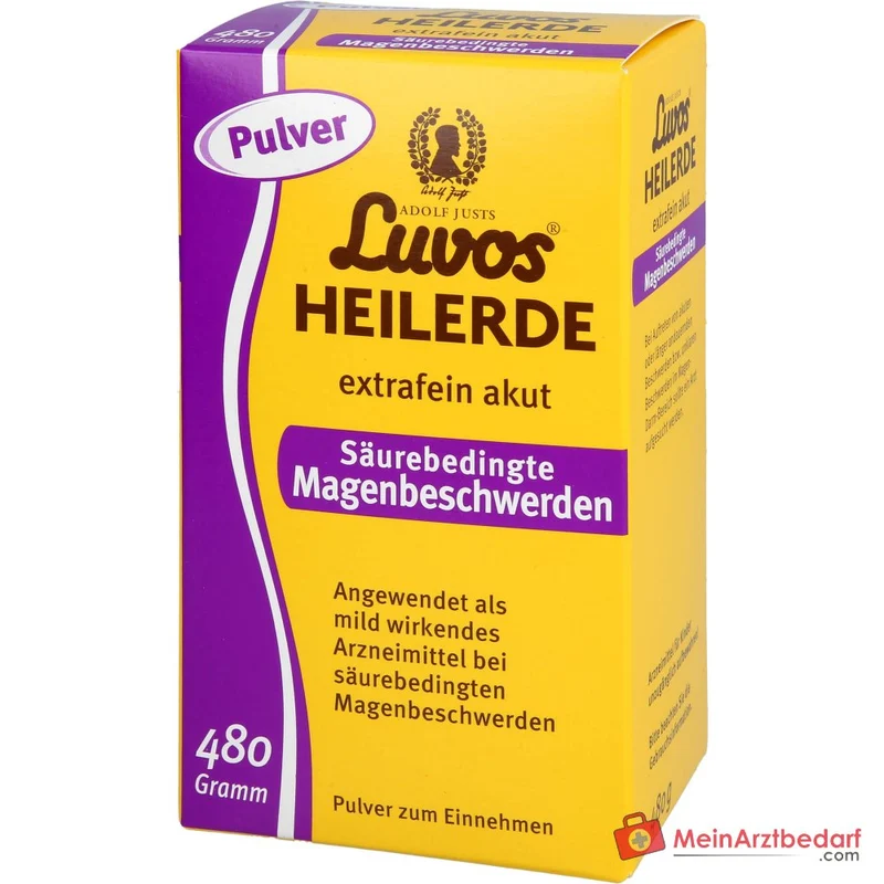 Luvos Heilerde extrafein akut Pulver, 480 g