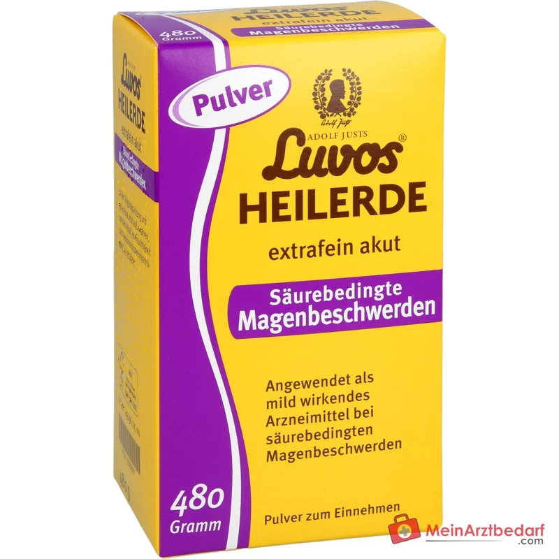Luvos Heilerde extrafein akut Pulver, 480 g