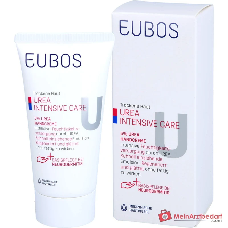 Eubos Trockene Haut Urea 5% Handcreme, 75 ml