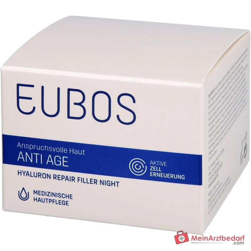 Eubos Anti Age Hyaluron Repair Filler Night Nachtcreme, 50 ml