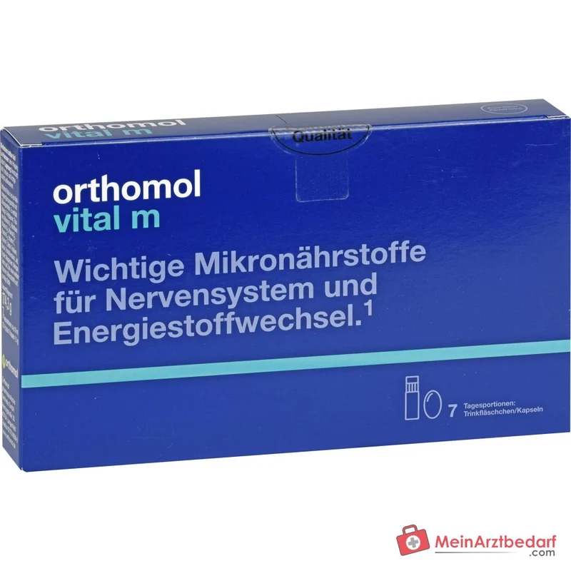 Orthomol Vital m Trinkfläschchen plus Kapseln, 7 St