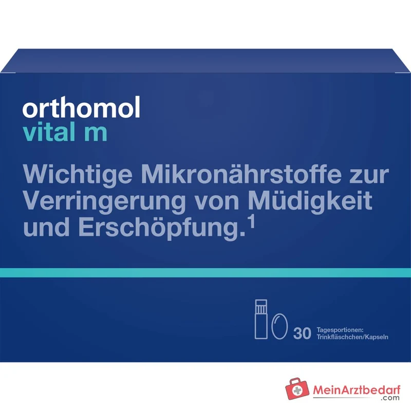 Orthomol Vital m Trinkfläschchen plus Kapseln, 30 St.