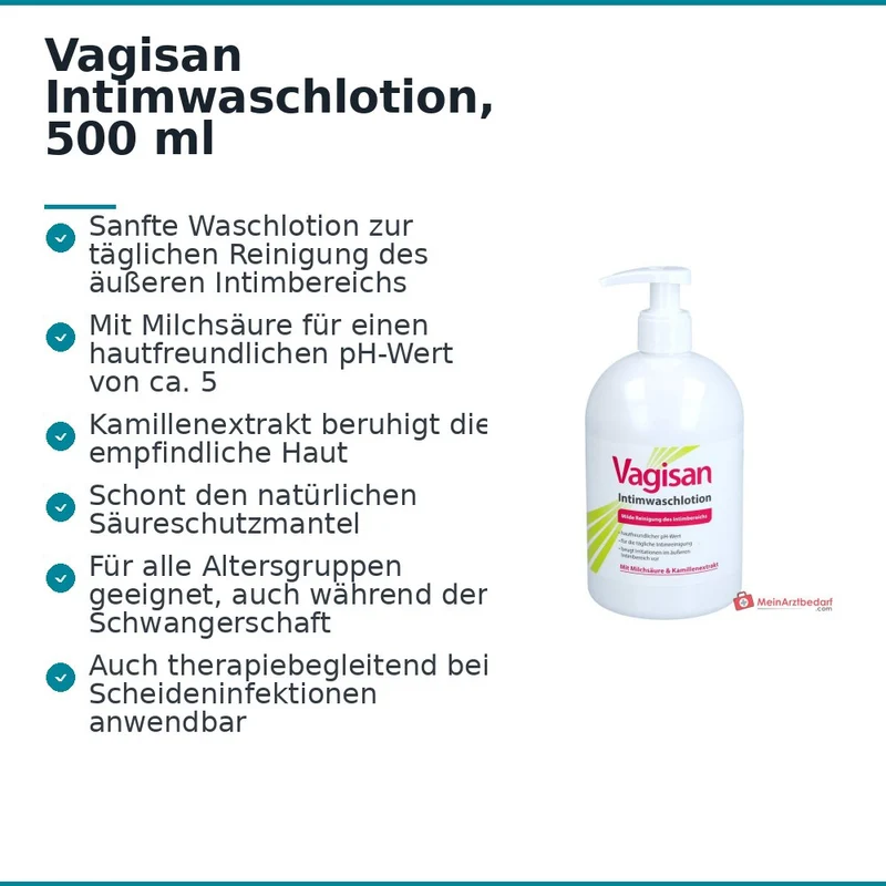 Vagisan Intimwaschlotion, 500 ml