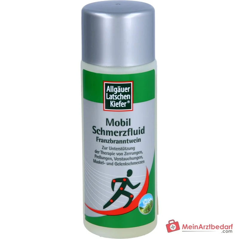 Allgäuer Latschenkiefer Mobil Schmerzfluid Franzbranntwein Lösung, 100 ml