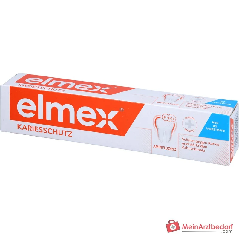 elmex Kariesschutz Aminfluorid Zahnpasta, 75 ml