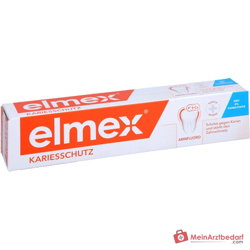elmex Kariesschutz Aminfluorid Zahnpasta, 75 ml