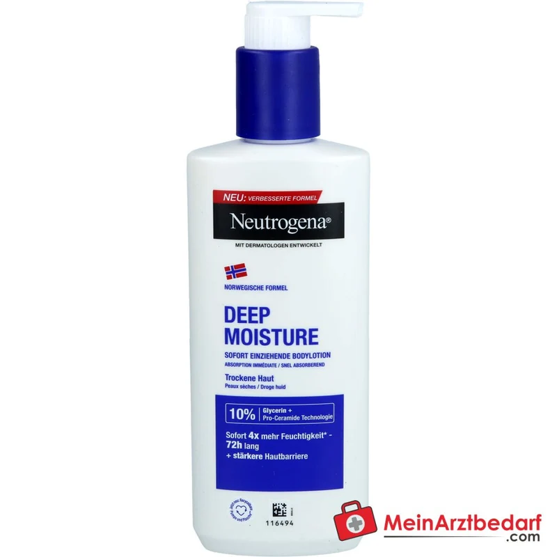 Neutrogena Deep Moisture Bodylotion, 250 ml