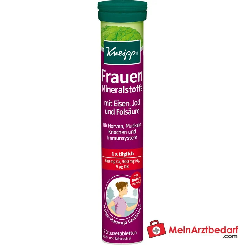 Kneipp Frauen Mineralstoffe Brausetabletten, 15 St.