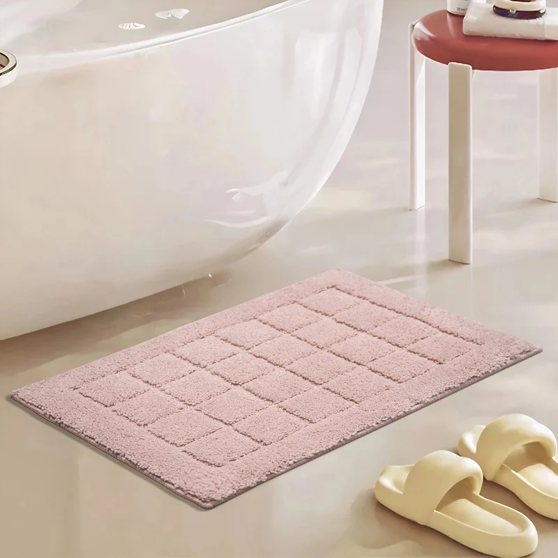 Weicher strukturierten Badezimmermatte für das Badezimmer