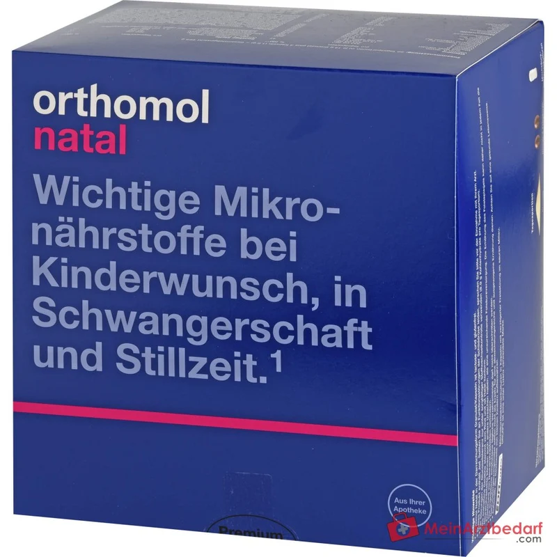 Orthomol Natal Granulat und Kapseln Kombipackung, 30 Tagesportionen