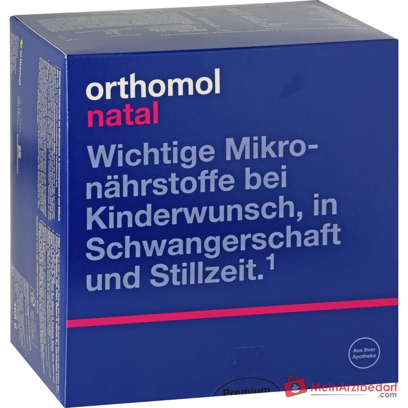 Orthomol Natal Granulat und Kapseln Kombipackung, 30 Tagesportionen