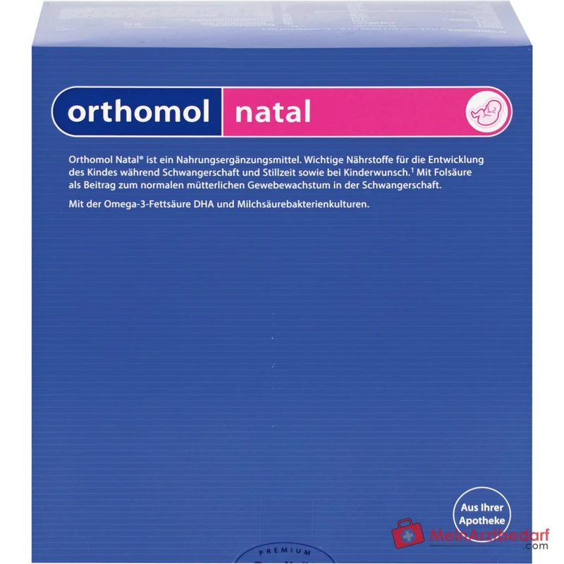 Orthomol Natal Granulat und Kapseln Kombipackung, 30 Tagesportionen