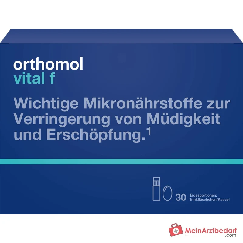 Orthomol Vital f Trinkfläschchen mit Kapseln, 30 St.