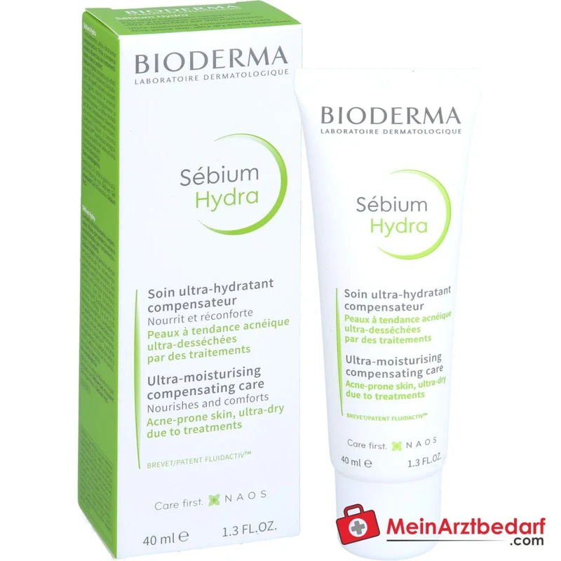 Bioderma Sebium Hydra Feuchtigkeitscreme, 40 ml