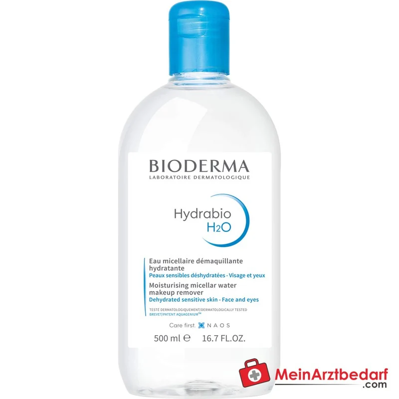Bioderma Hydrabio H2O Mizellen-Reinigungslösung, 500 ml