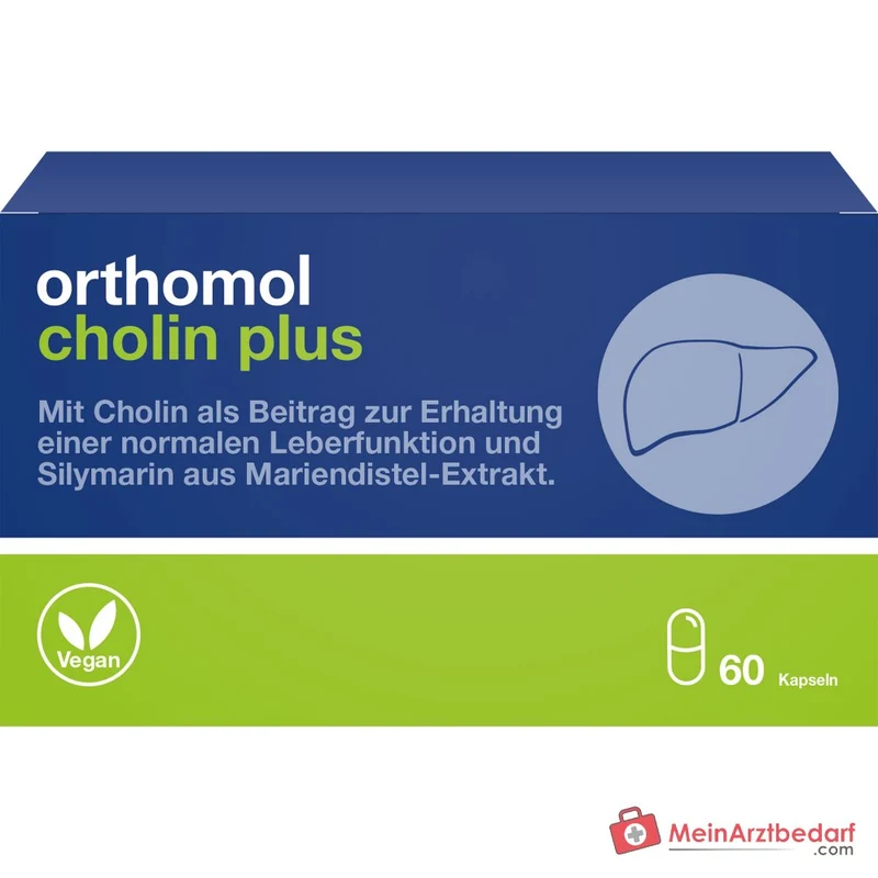 Orthomol Cholin Plus Kapseln, 60 St.
