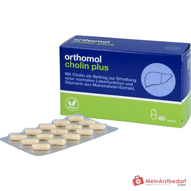 Orthomol Cholin Plus Kapseln, 60 St.