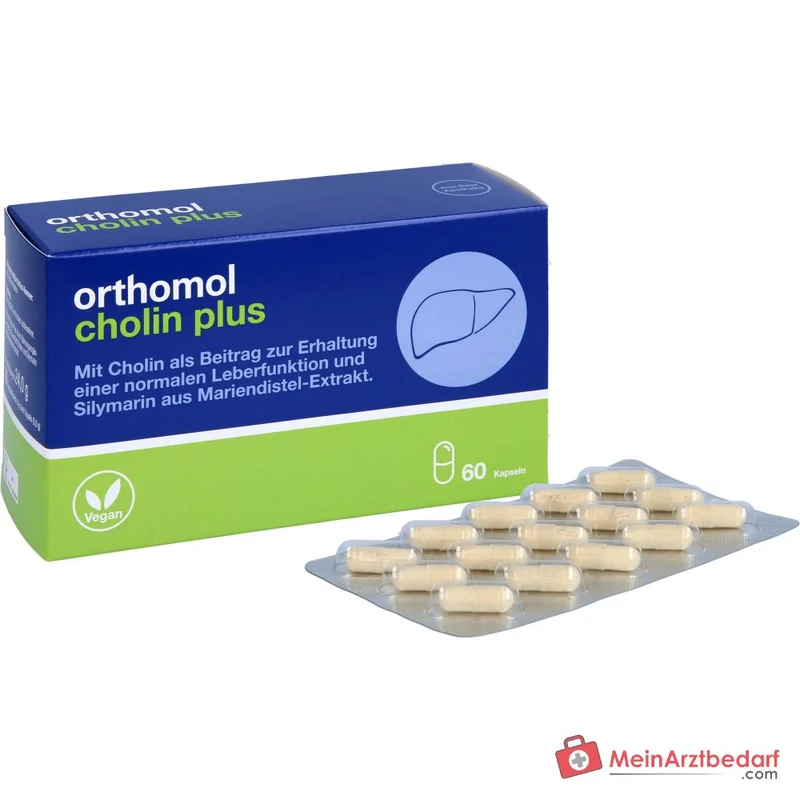 Orthomol Cholin Plus Kapseln, 60 St.