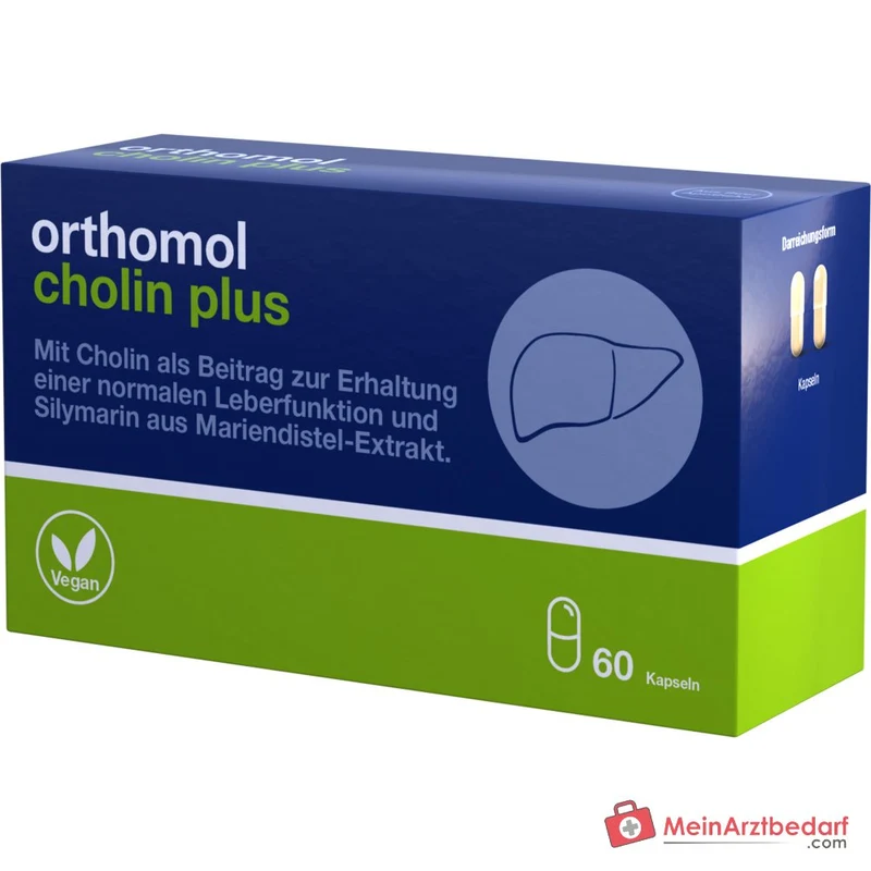 Orthomol Cholin Plus Kapseln, 60 St.
