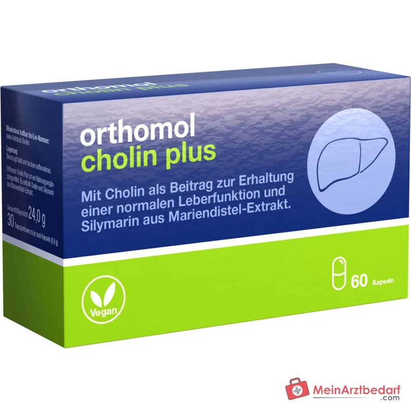 Orthomol Cholin Plus Kapseln, 60 St.