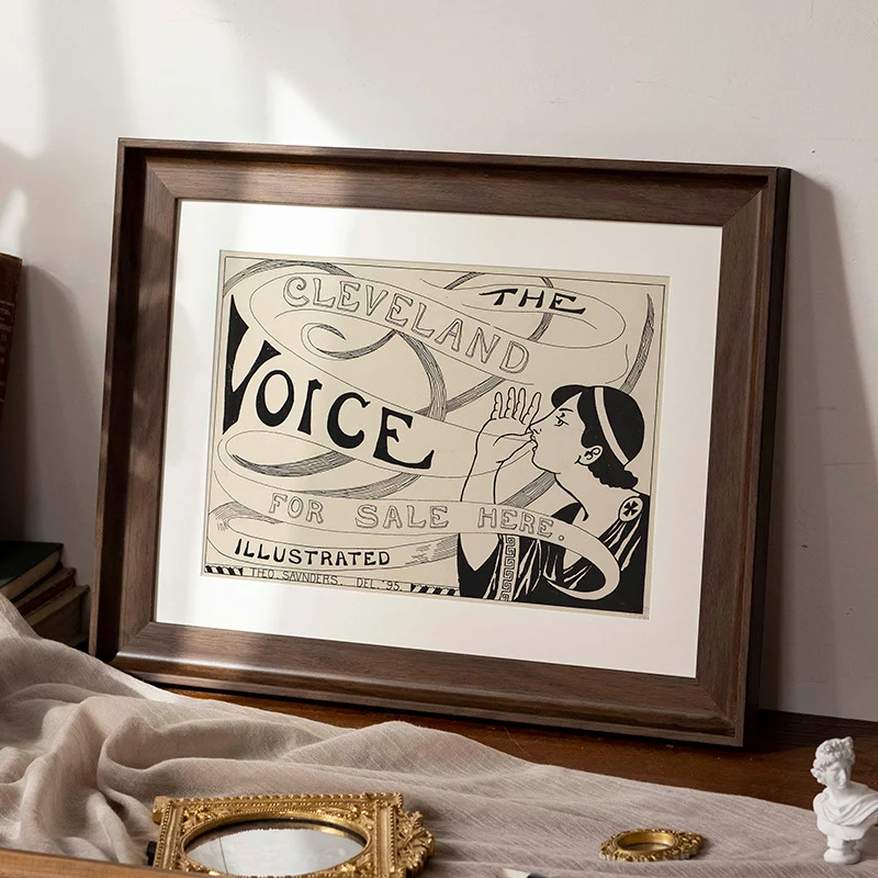 Vintage-inspirierte dekorative Kunstdruckrahmen