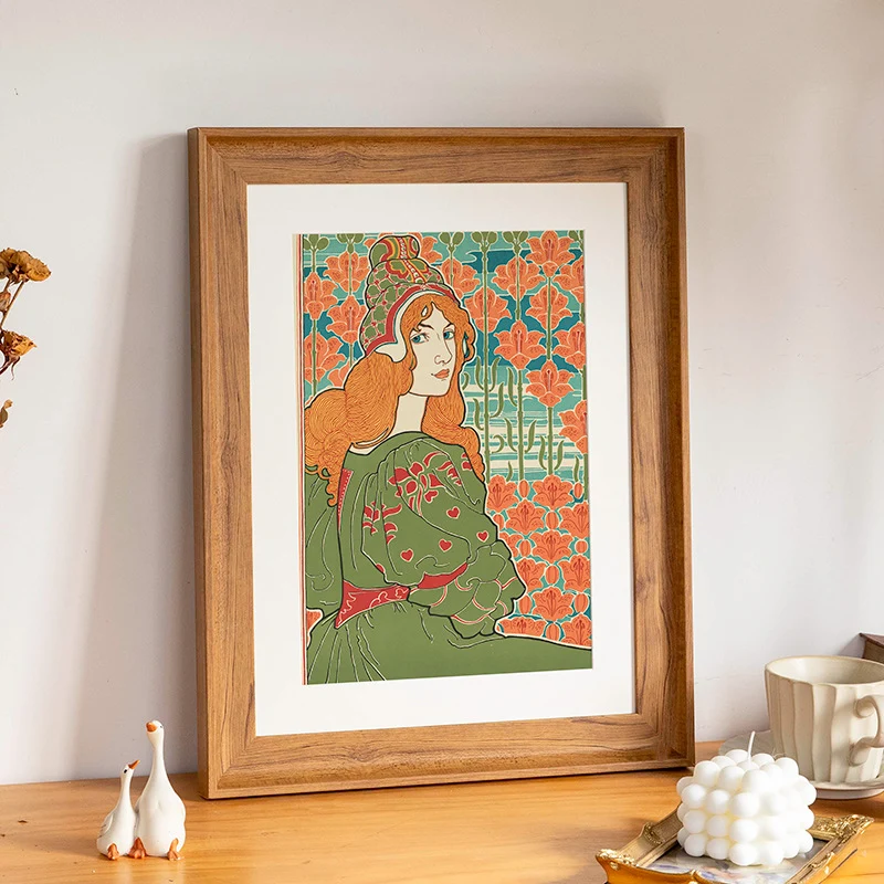 Vintage Dekorativer Kunstdruckrahmen für Zuhause