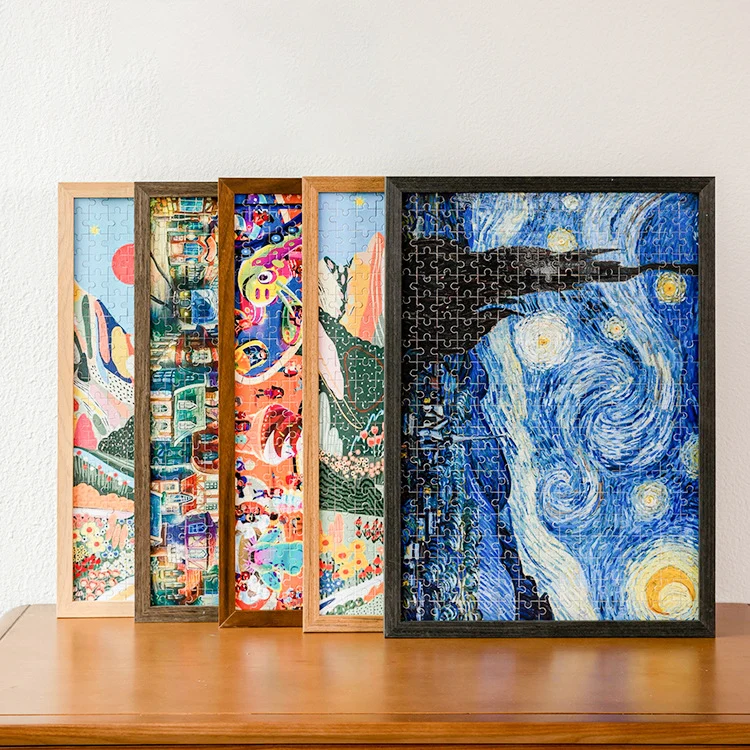 Puzzle Artwork Display Frame für die Wohnkultur