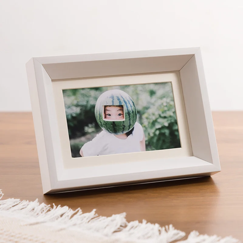 Premium Holz Tisch Foto Rahmen für Zuhause