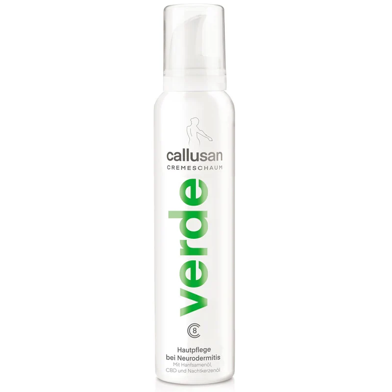 CALLUSAN Cremeschaum VERDE bei Neurodermitis 175ml