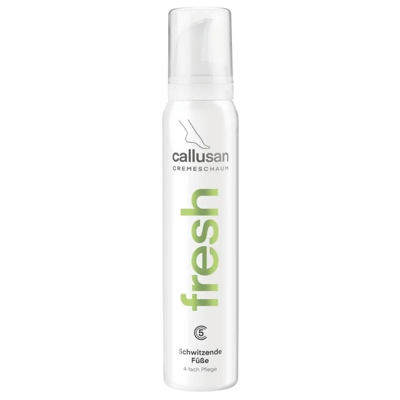 CALLUSAN Cremeschaum FRESH C5 schwitzende Füße 125ml