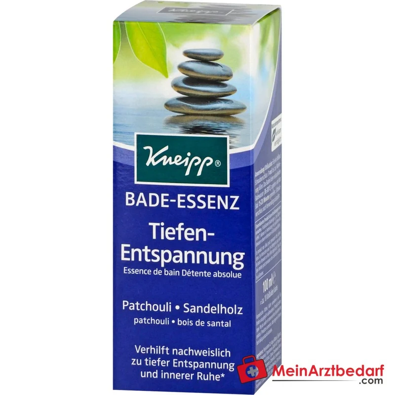 Kneipp Bade-Essenz Tiefenentspannung Patchouli und Sandelholz, 100 ml
