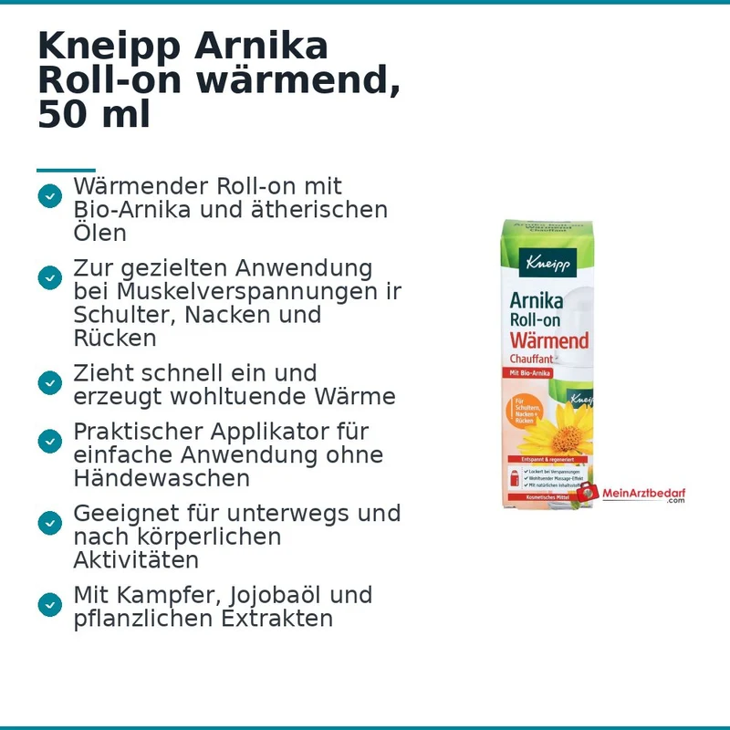 Kneipp Arnika Roll-on wärmend, 50 ml