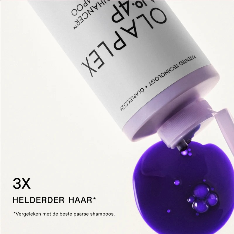 Olaplex No.4P Blonde Enhancer Toning Shampoo Duo Set
