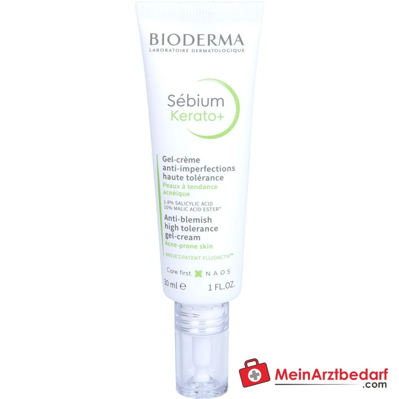 Bioderma Sébium Kerato+ Gel-Creme, 30 ml