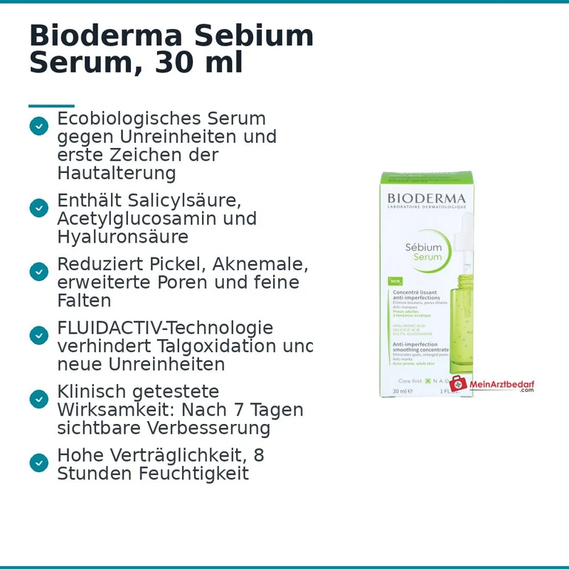 Bioderma Sebium Serum, 30 ml