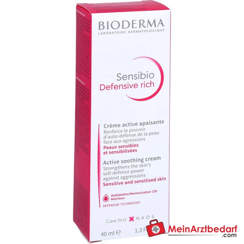 Bioderma Sensibio Defensive Rich Creme, 40 ml