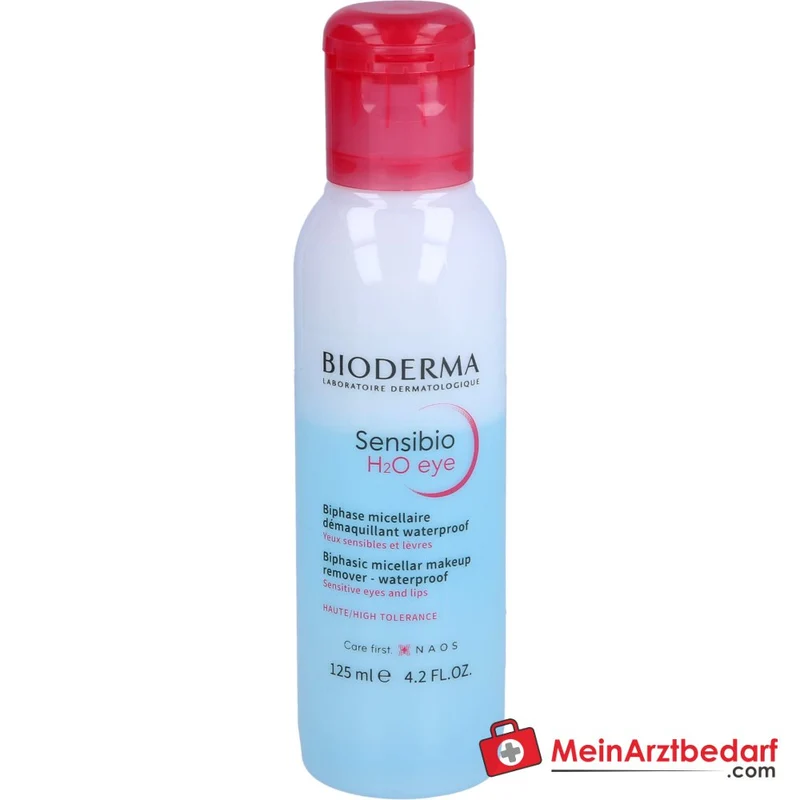 Bioderma Sensibio H2O Eye 2-Phasen-Mizellenwasser, 125 ml