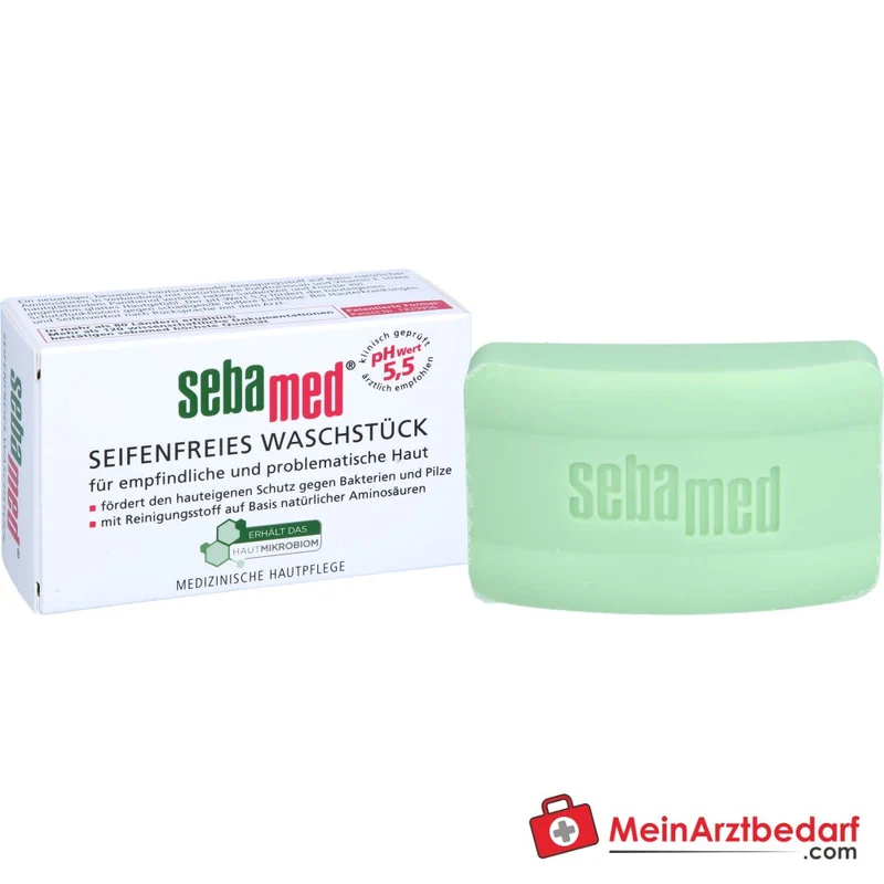 sebamed Seifenfreies Waschstück, 100 g
