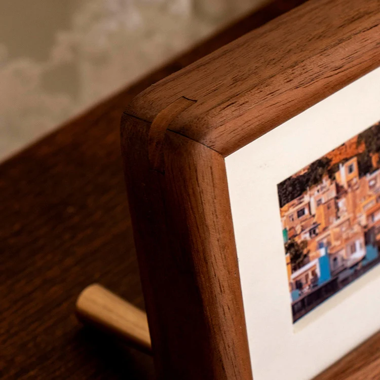 Naturaler Holz Dekorativer Foto-Rahmen für Zuhause