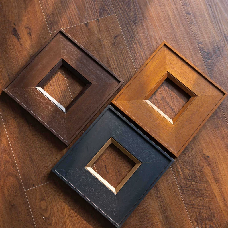 Moderner geometrischer Displayrahmen