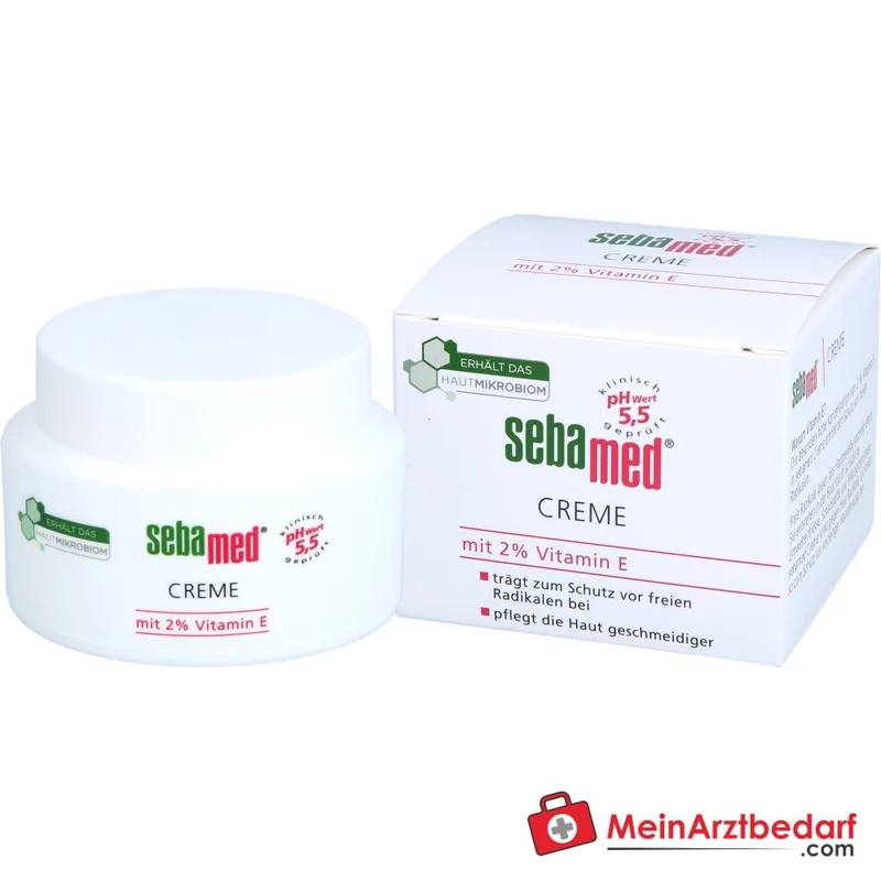 sebamed Creme mit 2% Vitamin E, 75 ml
